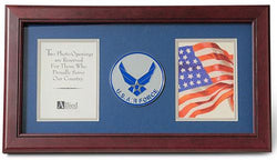 Flag Connections United States Dual Picture Frame