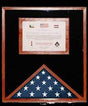 Flag Connections Flag Display Cases with Certificate Holder - The Military Gift Store