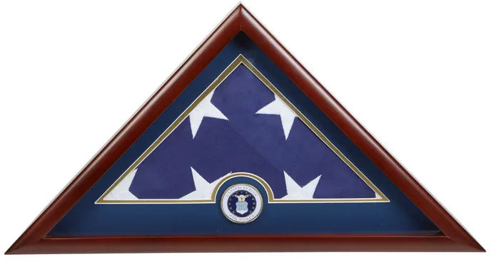 Air Force Frame, Air Force Flag Display Case, Air Force Gifts - 5' x 9.5' Flag., Air Force Frame, Air Force Flag Display Case, Air Force Gifts., The Military Gift Store, Flag Display Case