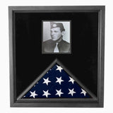 Photo Flag and Medal Display Case, Flag and Photo Frame - The Military Gift Store