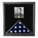 Military Photo Flag and Medal Display Case - The Military Gift Store