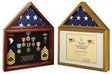 Large Flag Case - Fire Dep Flag case, , The Military Gift Store, Air Force flag display cases, Air force Retirement Shadow Boxes (61)