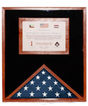 Flag and Document Case for 3ft x 5ft US Made., , The Military Gift Store, Flag Display Cases For 3'X5' Flag