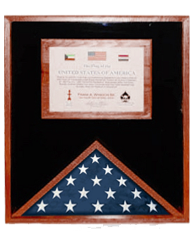 Flag and Document Case for 3ft x 5ft US Made. - The Military Gift Store