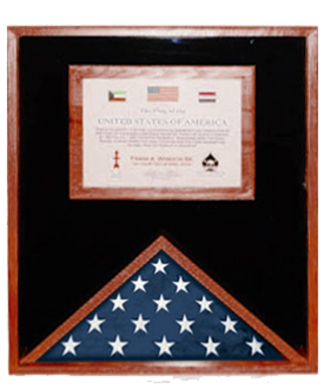 Flag Display Case. - The Military Gift Store