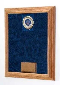 Large Deluxe Awards Display Case - Oak, , The Military Gift Store, Personalized Frames