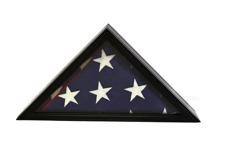 Honors Flag Display Case for 5x9 Memorial / Burial / Funeral Shelf Box