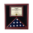 Flag and Certificate Case, Flag Display Cases With Certificate - Fit 3' x 5' Flag., Flag and Certificate Case, Flag Display Cases With Certificate., The Military Gift Store, Flag Display cases (71)