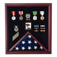 Flag and Photo Display case,Photo and Medal Display case.