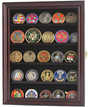 LOCKABLE 30 Military Challenge Coin, Sport Competition Coin, Casino Chip Display Case, Challenge Coin, Sport Competition Coin, Casino Chip Display Case, The Military Gift Store, Challenge COIN DISPLAY STANDS - Coin Display Rack
