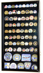 Large Military Challenge Coin Display Case Cabinet Holders Rack 98% UV - Lockable, Large Military Challenge Coin Display Case Cabinet Holders Rack 98% UV, The Military Gift Store, COIN DISPLAY STANDS