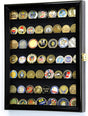 Military Challenge Coin Display Case Cabinet Holder Wall Rack 98% UV Lockable, Military Challenge Coin Display Case Cabinet Holder Wall Rack, The Military Gift Store, Challenge COIN DISPLAY STANDS