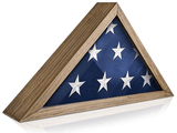 Rustic Flag Case SOLID WOOD Military Flag Display Case for 9.5 x 5 Flag, Rustic Flag Case SOLID WOOD Military Flag Display Case, The Military Gift Store, Burial Flag Display Cases fit 5ft X 9.5ft Flags (31)