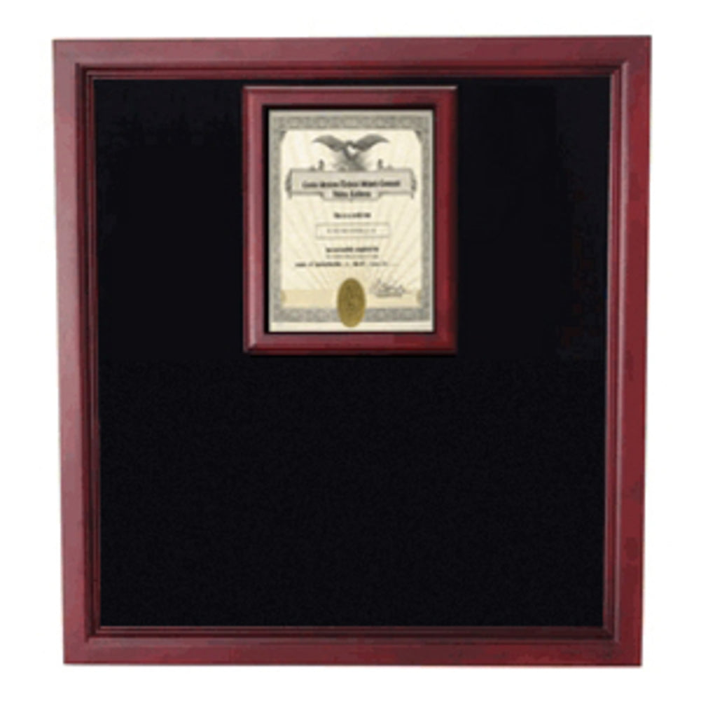 Document Case - Vertical 8 1/2 x 11 Document., , The Military Gift Store, Military medal and Certificate frame