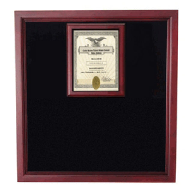 Document Case - Vertical 8 1/2 x 11 Document., , The Military Gift Store, Military medal and Certificate frame
