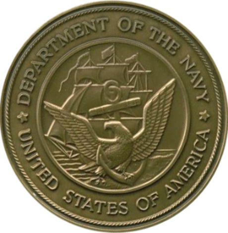 The Great Seal of the USA Brass Medallion