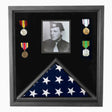 Military Photo Flag and Medal Display Case., , The Military Gift Store, 
