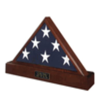 Funeral Flag Case, Funeral Flag and Pedestal, Funeral Flag Frame