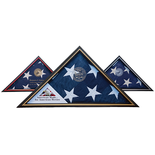 Tributary Flag Case - Army Flag Display Case - The Military Gift Store