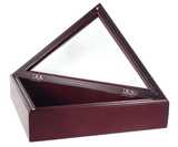Officers Flag and Display Case, 3 by 5-Feet, Cherry, , The Military Gift Store, Burial Flag Box