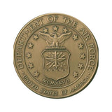 Air Force Service Medallion, Brass Air Force Medallion - The Military Gift Store
