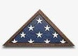 Desktop Flag Case, Table Flag Display Case, Table Flag Frame - Cherry, , The Military Gift Store, Awards Case