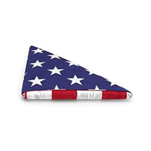 Pre-Folded American Flags for Flag Display Cases.