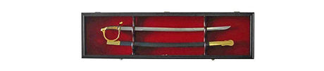 1 Sword Display Case Cabinet Stand Holder Wall Rack Shadow Box ,Lockable w/ 98% UV Protection, 1 Sword Display Case Cabinet Stand Holder Wall Rack Shadow Box, The Military Gift Store, Sword Display Products