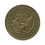 Navy Service Medallion, Brass Navy Medallion