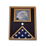 Flag Display Case - Oak Material., , The Military Gift Store, Flag Display cases (71)