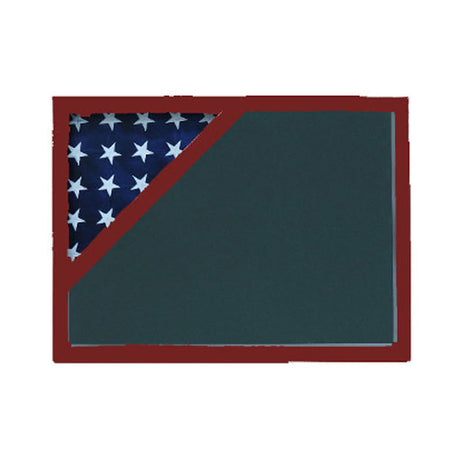 Shadow box for American 4'x6' Flag - Cherry Material.