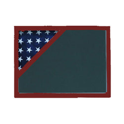 Shadow box for American 4'x6' Flag - Cherry Material.