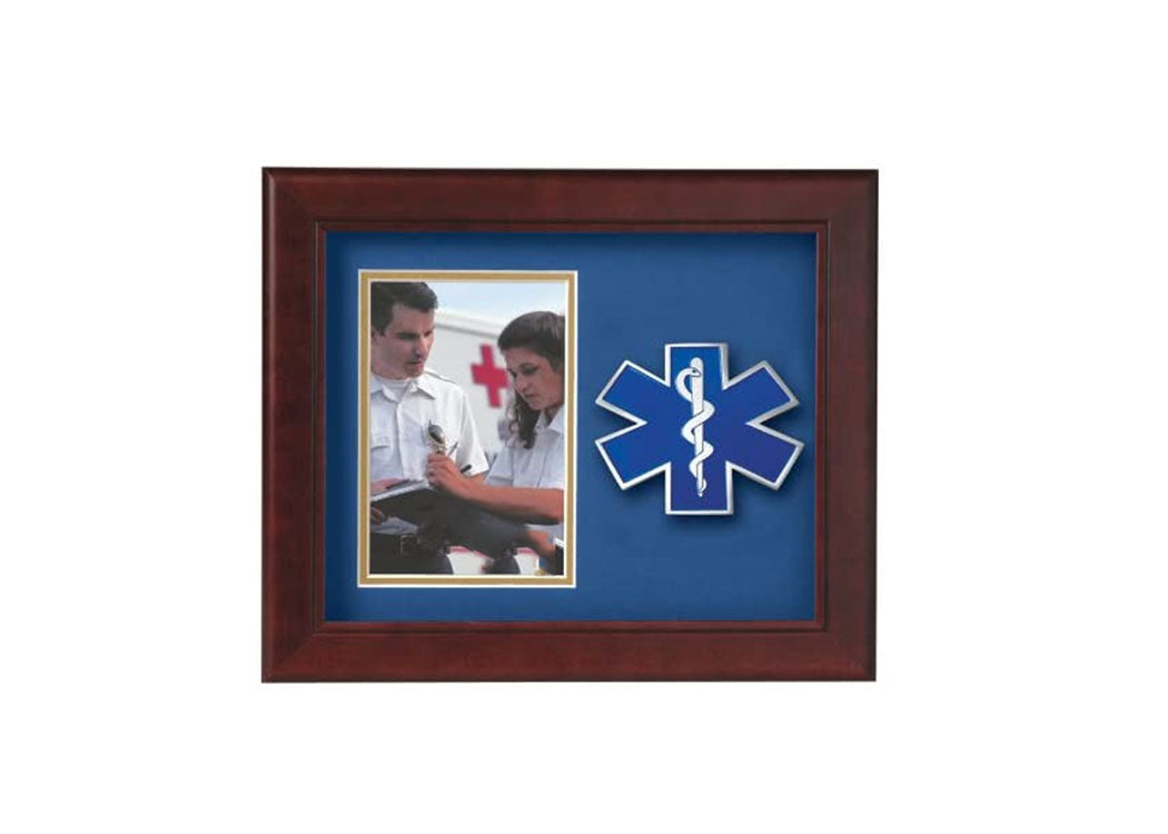 Flags Connections 4x6 Portrait Picture EMS Frame, , The Military Gift Store, Display Case Accessories
