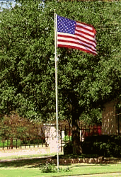 20ft Valley Forge Aluminum Flagpole.