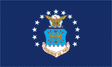 Air Force Flag 3x5 Nylon., , The Military Gift Store, Air Force Flag